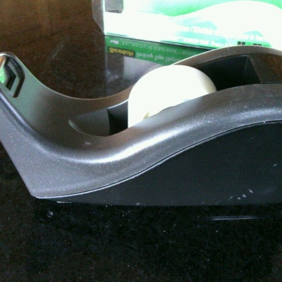 Scotch Tape Dispenser C 60 1'' Core Weighted Base Desktop Table Top Office Home - Picture 9 of 16